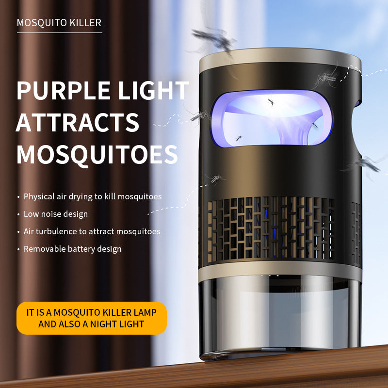 💡 Appareil Magique Anti-Insectes  – Capture Physique, Silencieux & Veilleuse ✨