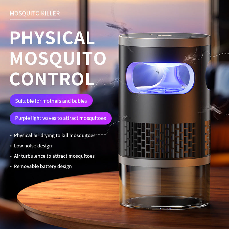 💡 Appareil Magique Anti-Insectes  – Capture Physique, Silencieux & Veilleuse ✨