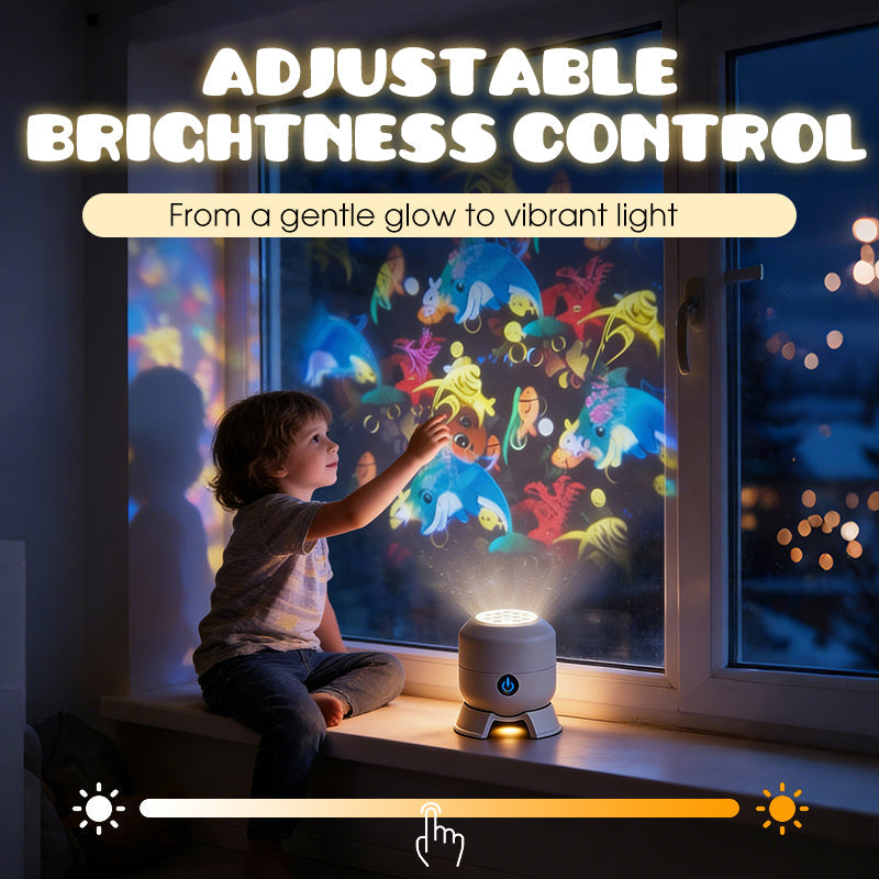 Projecteur Magique LED rotatif dynamique *